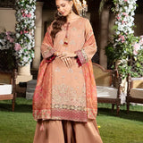 3PC Unstitched Festive Embroidered Suit (SUNW7JI096)
