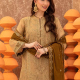 3PC Unstitched Festive Embroidered Suit (SUNW6NO045)