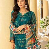 3PC Unstitched Festive Embroidered Suit (SUNW7JI095)