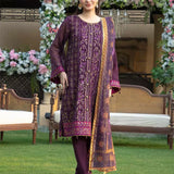 3PC Unstitched Festive Embroidered Suit (SUNW7JI094)