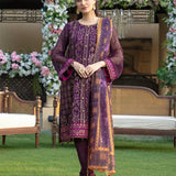 3PC Unstitched Festive Embroidered Suit (SUNW7JI094)