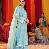 3Pc Unstitched Festive Embroidered Suit (No029)