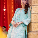 3Pc Unstitched Festive Embroidered Suit (No029)