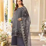 3PC Unstitched Festive Embroidered Suit (SUNW7JI093)