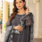 3PC Unstitched Festive Embroidered Suit (SUNW7JI093)