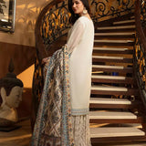 3PC Unstitched Festive Embroidered Suit (SUNW7JI092)