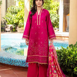 3PC Unstitched Festive Embroidered Suit (SUNW7JI091)