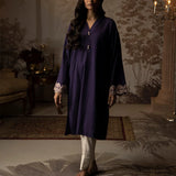 1Pc Solid Embellished Stitched Suit