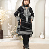 3PC Jacquard Embroidered Suit (EUAL3PEF236)