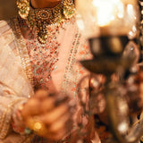 3PC FESTIVE FORMAL EMBROIDERED SUIT (LA23NO35)