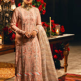 3PC FESTIVE FORMAL EMBROIDERED SUIT (LA23NO35)