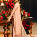 3PC FESTIVE FORMAL EMBROIDERED SUIT (LA23NO35)