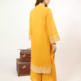 2PC Stitched khaddar Embroidered Suit (WP7L2PEE414)