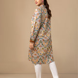 1pc - Stitched Basic Printed Cotton Silk Shirt