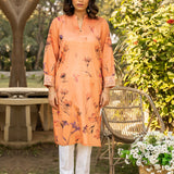 1pc Stitched Basic Printed Lawn Shirt