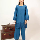 2PC Stitched Cross Hatch Suit (WPL2PEE416)