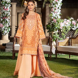 3PC Unstitched Festive Embroidered Suit (SUNW7JI085)