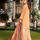 3PC Unstitched Festive Embroidered Suit (SUNW7JI085)