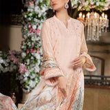 3PC Unstitched Festive Embroidered Suit (SUNW7JI084)