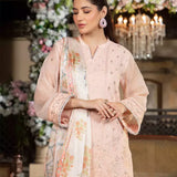 3PC Unstitched Festive Embroidered Suit (SUNW7JI084)