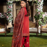 3PC Unstitched Festive Embroidered Suit (SUNW7JI081)