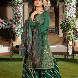 3PC Unstitched Festive Embroidered Suit (SUNW7JI079)