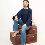 1PC Stitched Basic Denim Shirt (WP7L1PBE551)