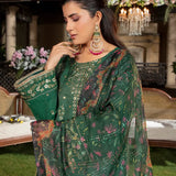 3PC Unstitched Festive Embroidered Suit (SUNW7JI079)