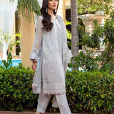 3PC Unstitched Festive Embroidered Suit (SUNW7JI078)