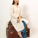 1PC Stitched Basic Denim Shirt (WP7L1PBE490)