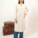 1PC Stitched Basic Denim Shirt (WP7L1PBE490)