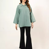 1PC Stitched Basic Denim Shirt (WP7L1PBE550)