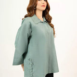 1PC Stitched Basic Denim Shirt (WP7L1PBE550)