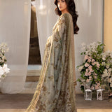 3PC Unstitched Festive Embroidered Suit (SUNW7JI075)