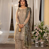 3PC Unstitched Festive Embroidered Suit (SUNW7JI075)