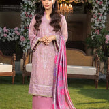 3PC Unstitched Festive Embroidered Suit (SUNW7JI074)