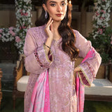 3PC Unstitched Festive Embroidered Suit (SUNW7JI074)