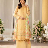 3PC Unstitched Festive Embroidered Suit (SUNW7JI073)