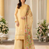 3PC Unstitched Festive Embroidered Suit (SUNW7JI073)