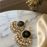 Glimmering Daisy Jhumka (JL0039)