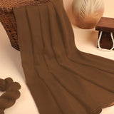 1PC Dyed Crinkle Chiffon Dupatta