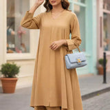 2PC Stitched Crepe suit (SS25PBC694)