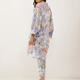 2pc - Stitched Floral Printed Cambric Suit