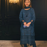 3PC Unstitched Embroidered Festive Suit (DD006)