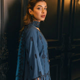 3PC Unstitched Embroidered Festive Suit (DD006)