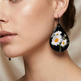 Moonlit Daisy Earring