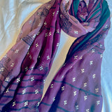 1pc Printed Chiffon Dupatta