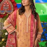 3PC LUXURY LAWN EMBROIDERED SUIT