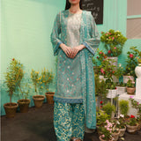 SKY BLOOM - LUXURY LAWN EMBROIDERED SUIT