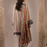3PC LUXURY LAWN EMBROIDERED SUIT